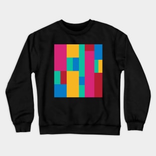 Colorful Background Pattern Crewneck Sweatshirt